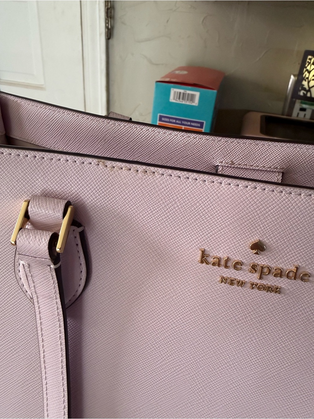 Authentic Kate Spade Madison Saffiano East West leather laptop case - Picture 10 of 10